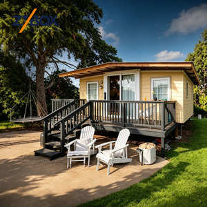 Casa prefabbricata modulare espandibile ZYBOX Garden Living Yellow per Serbia, Croazia, Bosnia e Montenegro. - Product Image 1