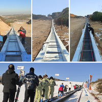 NORTEC Ski Magic Carpet Conveyor Belt Ski Lift untuk Pemula di Lereng Ski dan Taman Salju
