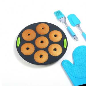 แม่พิมพ์ซิลิโคนสำหรับอบเค้กขนาด9นิ้ว/แม่พิมพ์ซิลิโคนรูปขนมไหว้พระจันทร์เค้กโดนัท - Product Image 1