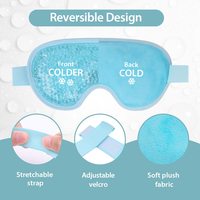 2025 nouveau masque pour les yeux refroidissant congelable médical Gel chaud ou froid compresse pour les yeux fournitures de santé pour les yeux