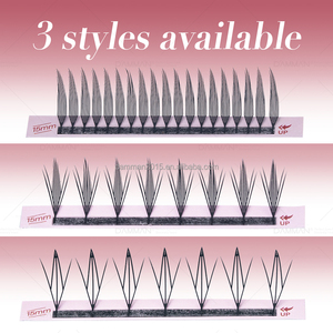 <span class=keywords><strong>3</strong></span> Style Comic Eyelash 12 Rangs Volume Lash Extension Mix Longueur D Curl Natural Eyelash OEM ODM Private Label - Product Image 1
