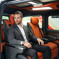 Fauteuil de luxe zéro gravité avec commande tactile et interrupteur physique pour sièges de fourgonnette MPV