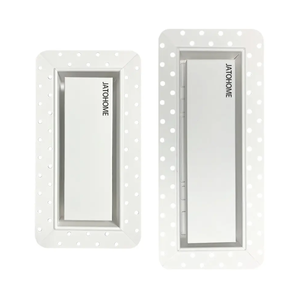 Lakeso Fabricant Direct Grilles de Ventilation en Acier Design Moderne Registres de Ventilation Ouvertures <span class=keywords><strong>d</strong></span>'Air pour Murs Intérieurs - Product Image 2