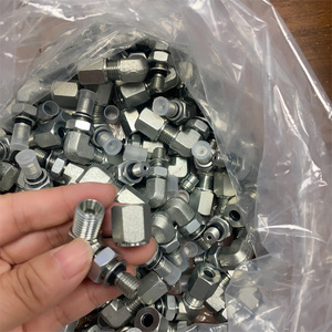 Adattatori per tubo idraulico (4 C5BU-S) Ferulok 90 ° gomito acciaio flarless raccordo altre parti idrauliche - Product Image 3