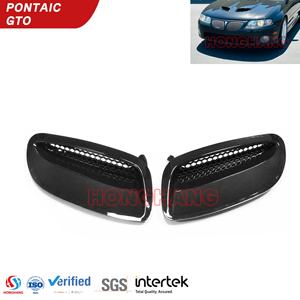 Coppia di Prese d'Aria Nere per Cofano con Estrattore di Calore per <span class=keywords><strong>Pontiac</strong></span> <span class=keywords><strong>GTO</strong></span> 2004 2005 2006 - Product Image 1