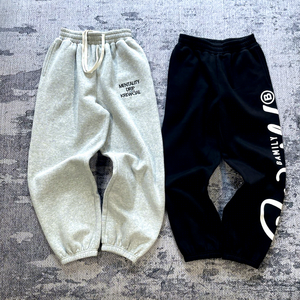 MP806 Men's <strong>Jogger</strong> Sweatpants Elastic Waist <strong>Custom</strong> Embroidery Breathable Anti-Pilling Polyester/Cotton Fleece Heavyweight Baggy - Product Image 1