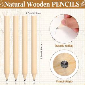 Crayons de golf miniatures hexagonaux en bois naturel LISI de 3,5 pouces, pré-affûtés, à mine noire, en vrac, promotionnels, pour enfants, école, salle de classe, lot pour bébés - Product Image 2