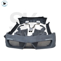 Nouveau Kit de pare-chocs de voiture à large carrosserie populaire pour SLK R171 SLK200 SLK350 capot de pare-chocs avant en Fiber de verre