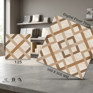 Vistaar Marque Salle de bain Cuisine 300x300mm Céramique Mat 30x30cm Porcelaine 12x12 Carrelages de sol émaillés numériques Usine de qualité d'exportation - Product Image 4