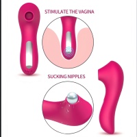 OEM 5-Modi Saugvibrator Klitoris- und Brustwarzen-Stimulator Erotikspielzeug Großhandel Diskrete Verpackung