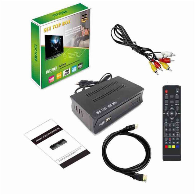ISDB-T Full HD 1080P Dual Core WiFi Set Top Box Digital Terrestrial TV Receiver PVR EPG Support USB for Media Player