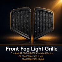 Pour Audi A1 GB Grille de feux antibrouillard avant Gauche Droite 2019-2025 PP 82A807681F9B9 82A807682F9B9 Ajustement direct