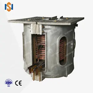 Most save electricity 330KW.H/Ton aluminum melting furnace 500KG 1000KG