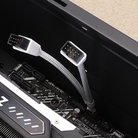 Cable Divisor en Y Dupont de 9 Pines, 2.54mm, Macho a Hembra, 1 a 2, Conector USB Dupont, Cable de Datos para Placa Base A-2639