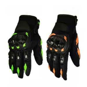 Guantes de Ciclismo Resistentes al Agua con Pantalla Táctil, Cinco Dedos, Protección de Nudillos, Malla Transpirable, Tira Reflectante, Correa Ajustable para - Product Image 1