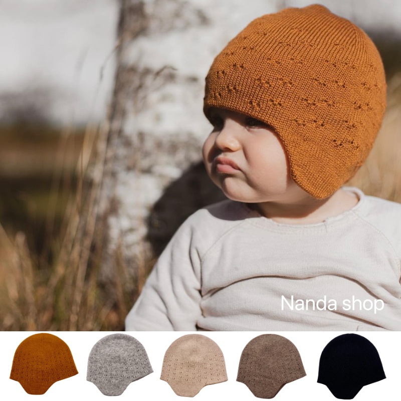 Hoasybaby 100% Wool Cashmere Pullover Round Double-Sided 100% Wool Fabric Common Feature Independent website