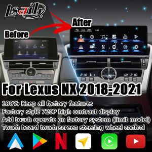 10.25 Inch <span class=keywords><strong>Android</strong></span> Carplay <span class=keywords><strong>Android</strong></span> Auto Scherm Display Voor Lexus Nx 300 Nx 300H 2018-2021 Met Gps Navigatie Door Lsault - Product Image 2