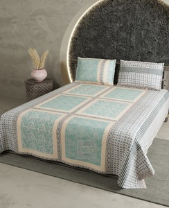 Juego de Edredón de Algodón con Fundas de Almohada – Elegante Cubrecama con Estampado Paisley, Juego de Ropa de Cama Suave y Ligero para Dormitorio - Product Image 2