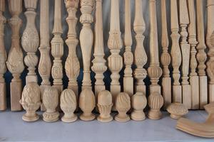 Nhiệm Vụ Nặng Nề CNC Điều Khiển Chuyển Trung Tâm Hình Dạng Khác Nhau Gỗ Khắc Cầu Thang Máy Công Cụ Máy Tiện - Product Image 6