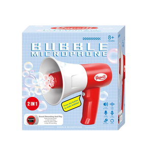Juguetes de Burbujas Eléctricos Clásicos, Micrófono de Juguete, Máquina de Burbujas, Juegos de Burbujas de Plástico para Interiores y Exteriores de <span class=keywords><strong>Verano</strong></span> - Product Image 6