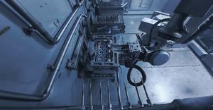 Pulitore Robotico Flessibile di Precisione per Testate Cilindri Shimada Big Bird <span class=keywords><strong>Cleaning</strong></span> <span class=keywords><strong>Machine</strong></span> CH - Product Image 5