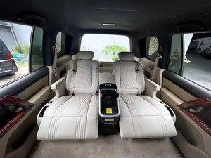 Accesorio de conversión Aero MPV de lujo, asiento trasero para <span class=keywords><strong>furgoneta</strong></span> para Alphard W447 con cuero y tela para uso en <span class=keywords><strong>furgoneta</strong></span> - Product Image 4