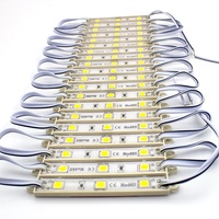 Module LED SMD5054 IP65 12V - Remplissage de colle 0,75W 7012/7512mm21RoHS CRI80 3000K pour éclairage extérieur Signalisation