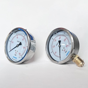40mm 0-12 BAR/<span class=keywords><strong>PSI</strong></span>/<span class=keywords><strong>KPA</strong></span>/KG/CM2 <span class=keywords><strong>1</strong></span>/8NPT CONNEXION ARRIÈRE MANOMÈTRE AISI316 - Product Image 4