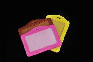Porte-passeport en cuir portable multicolore pour carte de protection - Product Image 2