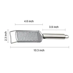 Professional Series Extra Coarse Stainless Steel Grater for Fruit and Vegetable Tools