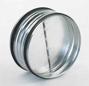 एचवीएसी वेंटिलेशन के लिए जस्ती स्टील नॉन रिटर्न बैकड्राफ्ट डैपर - Product Image 3