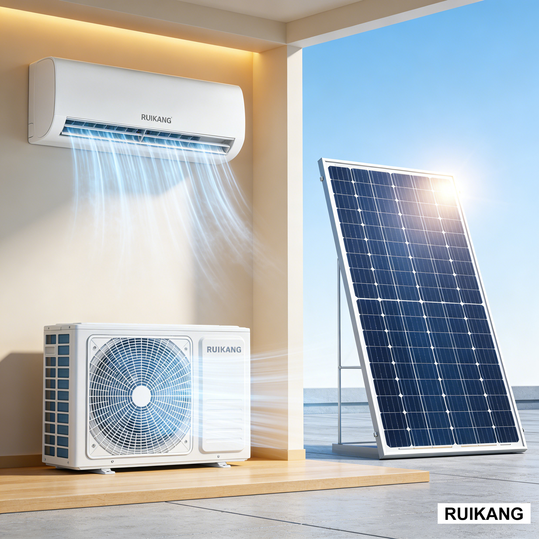 12000BTU Solar Air Conditioner Inverter Mini Split Air Conditioner Cooling and Heating Suitable for Home · image 6