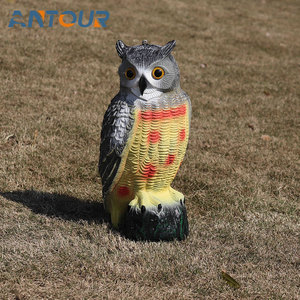 Ornements de hibou en plastique pour effrayer les oiseaux - Product Image 5