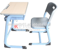Meubles scolaires, design ergonomique réglable, durables, pour une utilisation en classe, ensembles de tables et de chaises en bois pour étudiants, en vente
