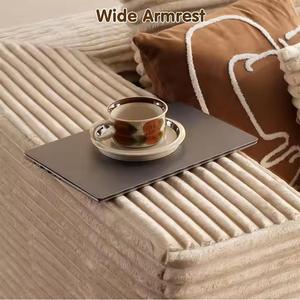 Canapé modulaire en forme de L en mousse compressée pour appartement et hôtel – Offre spéciale - Product Image 5