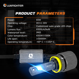 Faros LED de Nuevo Estilo 13000LM H7/H11/9005/9006 para Auto/<span class=keywords><strong>Camioneta</strong></span>/Motocicleta, Compatibles con HILUX, Impermeables IP65, Ajuste Universal - Product Image 3