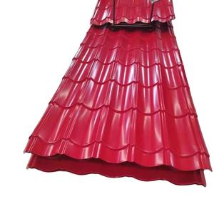 하이 퀄리티 내진 내구성 미리 칠한 강철 지붕 시트 철 시트 루핑 아연 도금 골판지 - Product Image 1