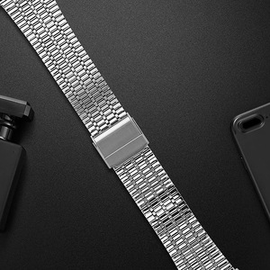 Correa de Reloj de Acero Inoxidable Milanesa de Lujo Upro para Samsung Galaxy Watch 8 9 Ultra 47mm 40mm 44mm 46mm con Hebilla Metálica - Product Image 6