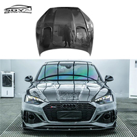 Capot moteur en fibre de carbone de haute qualité style A pour Audi A5 S5 B9, compatible avec Audi A5 Sline S5 RS5 8W6 2017-2024
