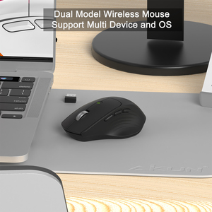 Aikun BT300-X nhà văn phòng sử dụng không dây chế độ kép Chuột Quang, bt5.0/3.0 + 2.4G,800/1200/1600DPI, đa OS và thiết bị - Product Image 6