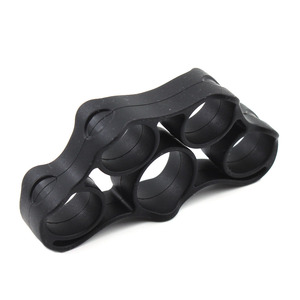 Dụng Cụ Tập Luyện Tay Cầm Đàn Guitar Tập Gym Tại Nhà Dụng Cụ Tập Sức Mạnh Dụng Cụ Tập Ngón Tay Bằng Silicon 5 Lỗ Màu Đen - Product Image 2