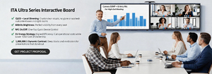 Pantalla Interactiva Inteligente QLED 4K UHD con Pantalla Táctil, Cámara IA de 50MP con Android para Aulas y Conferencias - Product Image 6