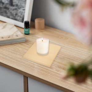 Wholesale Custom <strong>3x3</strong>" Unfinished Polished Cutout Wood <strong>Tiles</strong> Blank square Blocks Wood Coasters for Kids Wood Toys DIY Projects - Product Image 3