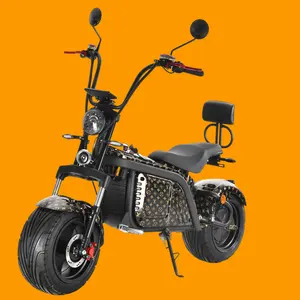 2023 New Arrival Electric Scooter Tock EEC Fat Tire Cooper Electric Motorcycle China Electric Scooter Citycoco With 2 Wheels