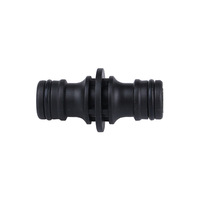 Adaptateur de tuyau en plastique 16 mm à 2 voies, raccord rapide pour tuyau d'arrosage de jardin, connecteur de réparation
