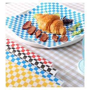 Papier d'emballage personnalisé pour hamburgers, impression sur papier de soie, papier résistant à la graisse, papier ciré alimentaire pour sandwichs - Product Image 6