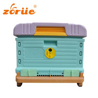 Nouvelle ruche ZORUE Langstroth complète en plastique thermique isolé avec fournitures d'apiculture HDPE