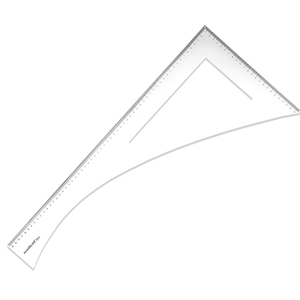 Kearing ไม่ใช่พลาสติกโปร่งแสงสำหรับงานหนัก L การวัด60ซม. ทั้งสองด้านสำหรับการทำลวดลายวาดเส้น #5860 - Product Image 1