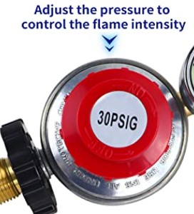 <span class=keywords><strong>Kit</strong></span> de tuyau de régulateur de <span class=keywords><strong>gaz</strong></span> pour barbecue à propane chaud d'Amérique du Nord, fil tressé, haute pression, vanne de réduction de pression 30PSIG - Product Image 5