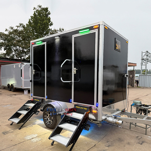 Toilettes mobiles <span class=keywords><strong>de</strong></span> luxe homologuées DOT, sanitaires modernes pour événements, toilettes portables haut <span class=keywords><strong>de</strong></span> gamme <span class=keywords><strong>à</strong></span> louer sur roues - Product Image 4